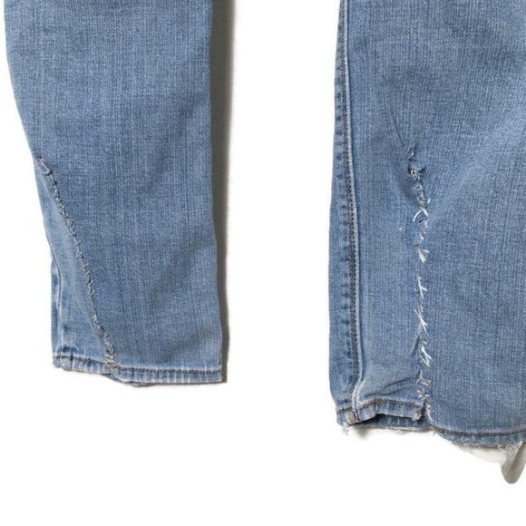 Levi’s Boho Destroyed Jeans Embroidered 4M Light - Picture 4 of 10